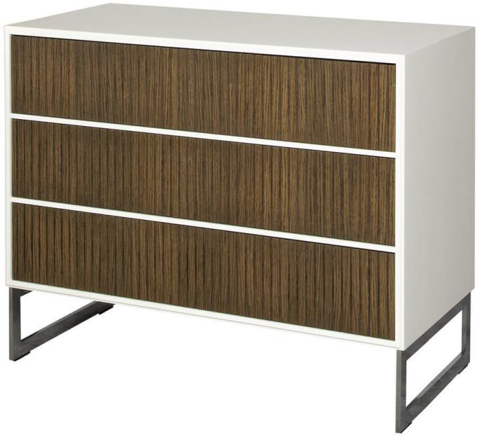 Bild 2, Line 3L Låg Burned Walnut White - Englesson - Bonus Möbler