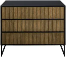 Line 3L L&aring;g Burned Walnut Black - Englesson - Bonus M&ouml;bler