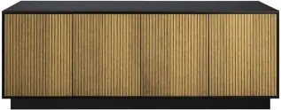 Line 4D L&aring;g Burned Walnut Black - Englesson - Bonus M&ouml;bler