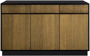 Line 3D+3L H&ouml;g Burned Walnut Black - Englesson - Bonus M&ouml;bler