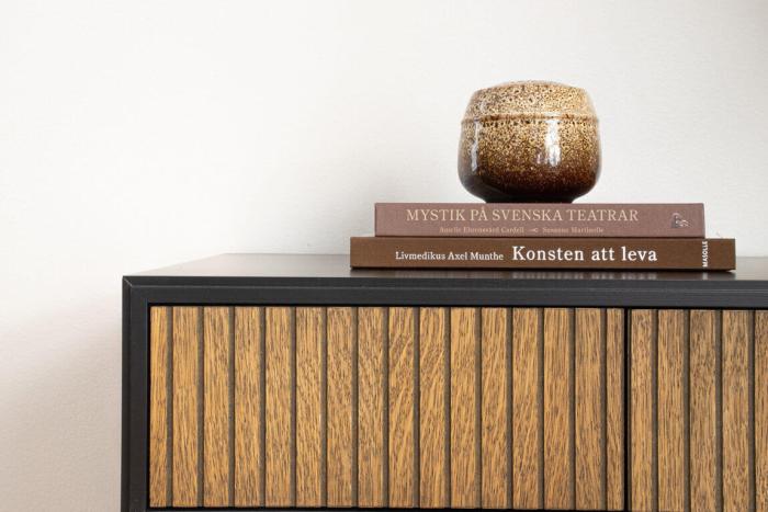 Bild 3, Line 3L Låg Burned Walnut Black - Englesson - Bonus Möbler