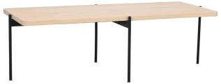 Shelton 145X60 cm Vitpigmenterad ek / Svart metall - Rowico Home - Bonus M&ouml;bler
