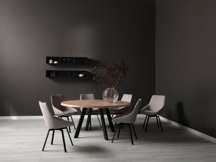 Bild 16, Fred Ø160 cm Vitpigmenterad / Svart - Rowico Home - Bonus Möbler