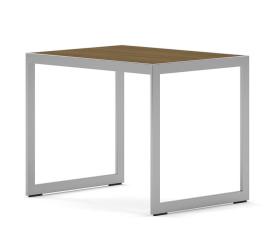 Square 2000 56X41 cm Silvergr&aring; Burned Walnut - Englesson - Bonus M&ouml;bler