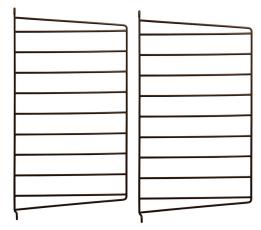 String V&auml;ggavlar 50X30 cm 2-pack Brun - String - Bonus M&ouml;bler