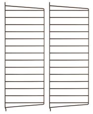 String V&auml;ggavlar 75X30 cm 2-pack Brun - String - Bonus M&ouml;bler