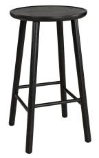 Zigzag 63 cm Svart Ask - Hans K - Bonus M&ouml;bler