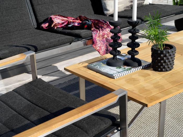 Bild 2, Gotland Rostfritt stål / Teak - Brafab - Bonus Möbler