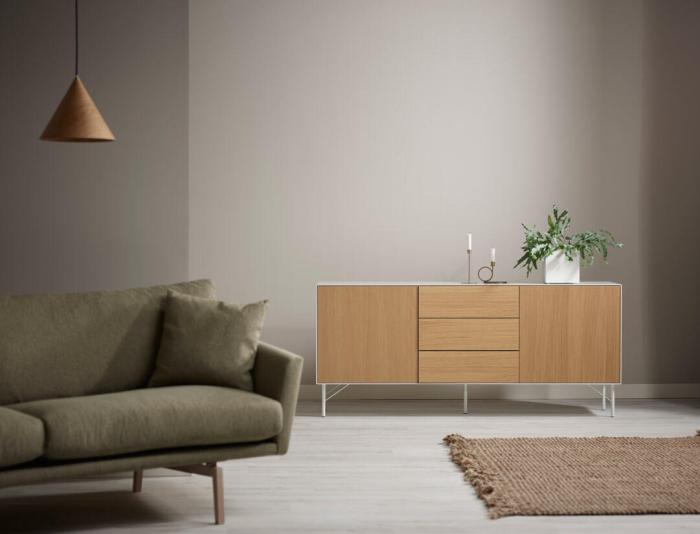Bild 3, Idun Tyg 3-sits 222 cm - Bröderna Anderssons - Bonus Möbler