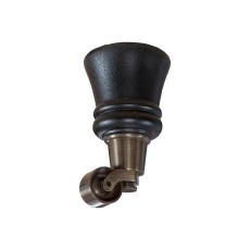 Howard Tr&auml;ben m. Hjul 14 cm Dark Oak / Antique Brass - Slasken - Bonus M&ouml;bler