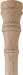 Howard Tr&auml;ben 24 cm Natural Oak - Slasken - Bonus M&ouml;bler
