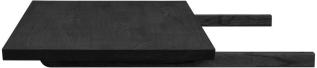 Carradale 50X100 cm Svartlackad ek - Rowico Home - Bonus M&ouml;bler