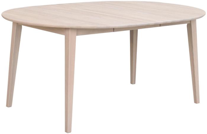Bild 3, Filippa Runt 120-165X120 cm Vitpigmenterad ek - Rowico Home - Bonus Möbler