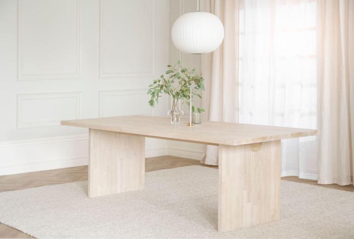 Bild 5, Emmett 240X95 cm Vitpigmenterad ek - Rowico Home - Bonus Möbler