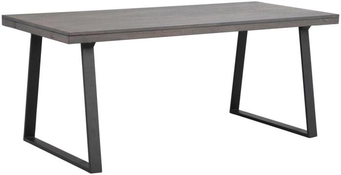 Bild 2, Brooklyn 170X95 cm U Metallben Lackad Mörkbrun Ek - Rowico Home - Bonus Möbler