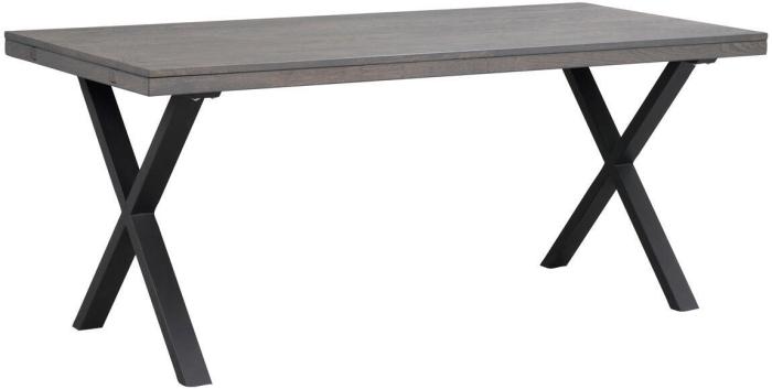 Bild 2, Brooklyn 170X95 cm X Metallben Lackad Mörkbrun Ek - Rowico Home - Bonus Möbler