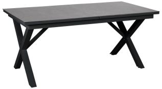 Hillmond HPL 166-226X100 cm Svart / Gr&aring; betong - Brafab - Bonus M&ouml;bler