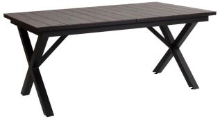 Hillmond HPL 166-226X100 cm Svart / Gr&aring; tr&auml; - Brafab - Bonus M&ouml;bler
