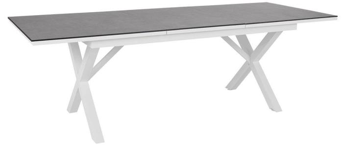 Bild 2, Hillmond HPL 166-226X100 cm Vit / Grå betong - Brafab - Bonus Möbler