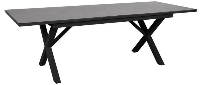 Bild 2, Hillmond HPL 166-226X100 cm Svart / Grå betong - Brafab - Bonus Möbler