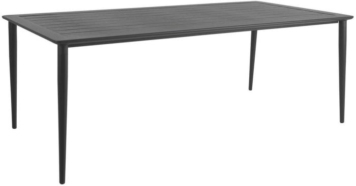 Bild 2, Nimes 200X98 cm och Delia Karmstol Textilene Antracit - Brafab - Bonus Möbler