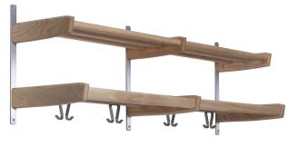 Meja 115 cm 2 Plan Vitoljad Ek - Oscarssons M&ouml;bel - Bonus M&ouml;bler