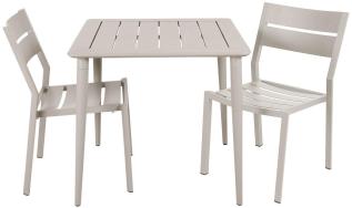 Nimes 78X78 cm och Delia Matstol Khaki - Brafab - Bonus M&ouml;bler
