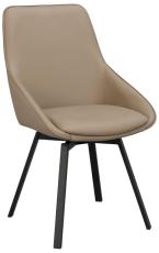 Alison Metallben / L&auml;der Beige l&auml;der - Rowico Home - Bonus M&ouml;bler