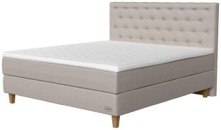 Ambassad&ouml;r+ Limited Edition med Diva 180X200 cm, Sand - Jensen Beds - Bonus M&ouml;bler