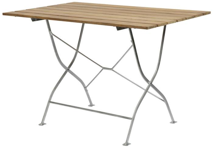 Bild 2, Bryggerigrupp 5 Obehandlad Teak / Varmförzinkat Stativ - Grythyttan Stålmöbler - Bonus Möbler