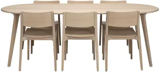 Clean och 6 stolar - Svenska Hem - Bonus M&ouml;bler