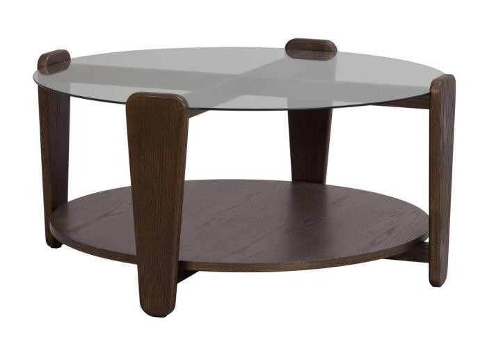 Bild 2, Arran Ø93 cm Brunlackad ek - Rowico Home - Bonus Möbler