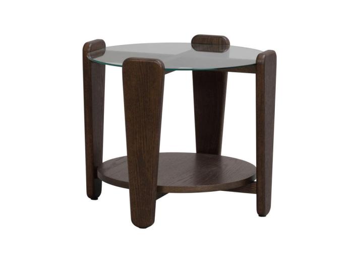Bild 2, Arran Ø52 cm Brunlackad ek - Rowico Home - Bonus Möbler