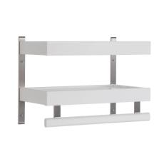 Nadja 50 cm 2 Plan Vitlackad Bj&ouml;rk - Oscarssons M&ouml;bel - Bonus M&ouml;bler