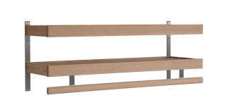 Nadja 80 cm 2 Plan Lackad Ek - Oscarssons M&ouml;bel - Bonus M&ouml;bler