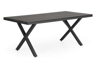 Leone Mattsvart / Gr&aring; 200X100 cm - Brafab - Bonus M&ouml;bler