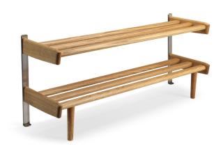 Meja Golv 90 cm 2 Plan Oljad Ek - Oscarssons M&ouml;bel - Bonus M&ouml;bler