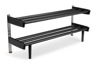 Meja Golv 90 cm 2 Plan Svartbetsad Lackad Ek - Oscarssons M&ouml;bel - Bonus M&ouml;bler