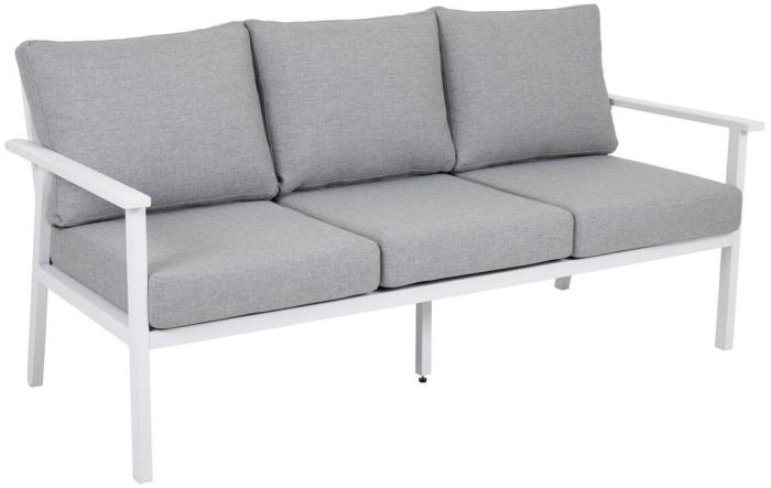 Bild 2, Samvaro Hög Vit / Grå - Brafab - Bonus Möbler