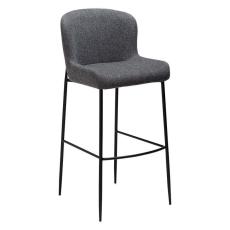 Glam H&ouml;g Boucl&eacute;tyg Pebble Grey - Dan-Form - Bonus M&ouml;bler