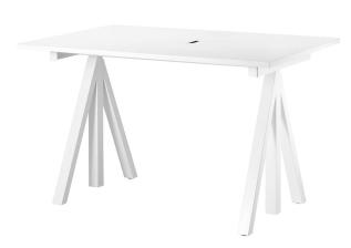 String Works Arbetsbord Vit Laminat 120 cm - String - Bonus M&ouml;bler