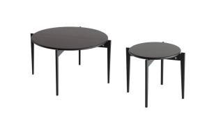 Elise Set Svartbetsad Lackad Ek - Oscarssons M&ouml;bel - Bonus M&ouml;bler