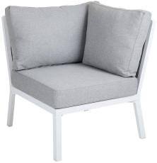 Samvaro H&ouml;g H&ouml;rndel Vit / Gr&aring; - Brafab - Bonus M&ouml;bler