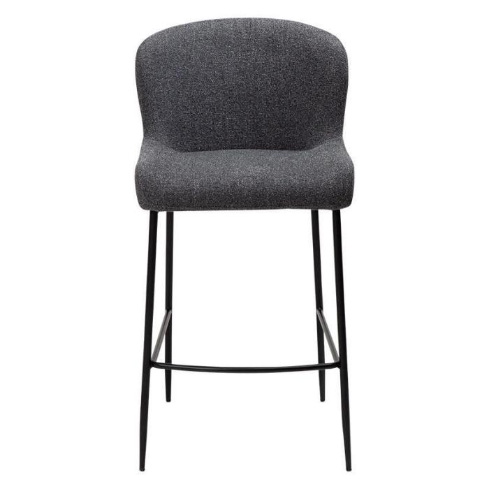 Bild 2, Glam Låg Bouclétyg Pebble Grey - Dan-Form - Bonus Möbler