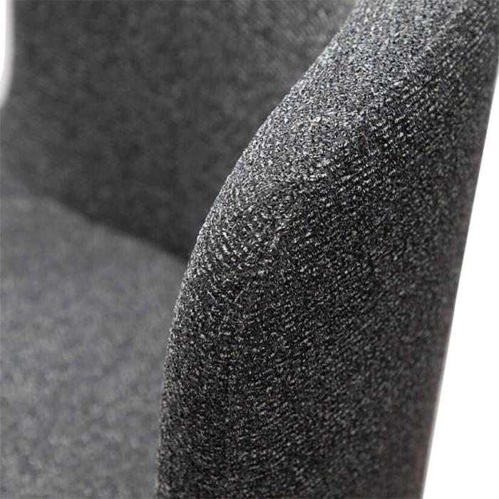 Bild 6, Glam Låg Bouclétyg Pebble Grey - Dan-Form - Bonus Möbler