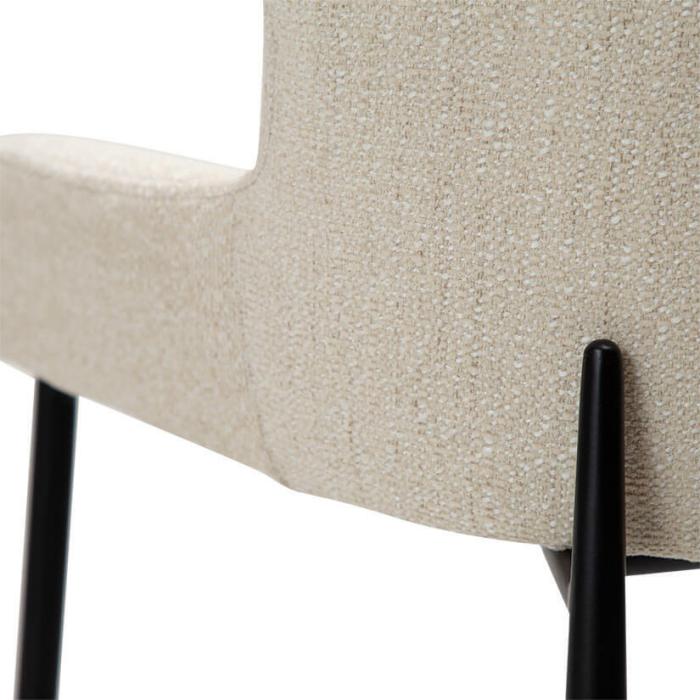 Bild 6, Glam Låg Bouclétyg Simply Beige - Dan-Form - Bonus Möbler