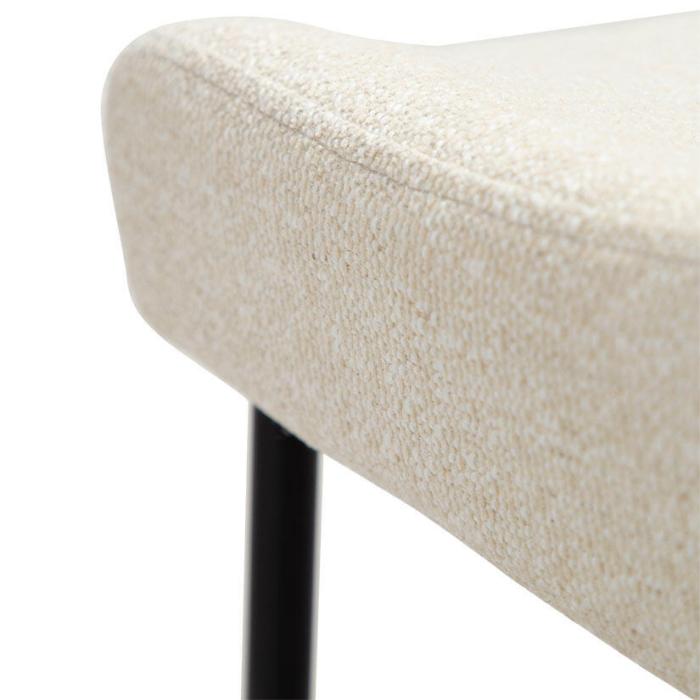 Bild 7, Glam Låg Bouclétyg Simply Beige - Dan-Form - Bonus Möbler