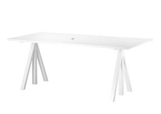 String Works M&ouml;tesbord 180X90 cm Vit Laminat - String - Bonus M&ouml;bler