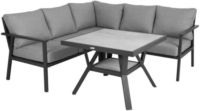 Bild 4, Samvaro Hög Hörndel Antracit / Grå - Brafab - Bonus Möbler