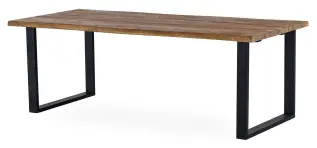Exxet 210X95 cm Oljad Vildek U-ben - Torkelson - Bonus M&ouml;bler